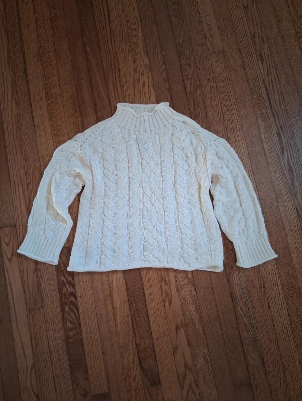 J.crew Cable Knit Rollneck - Picture 2 of 4